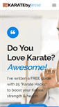 Mobile Screenshot of karatebyjesse.com